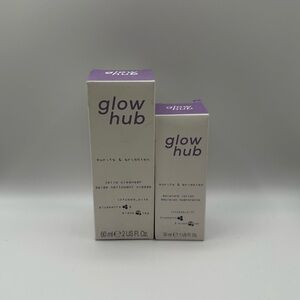 2pc Glow Hub Purify & Brighten Jelly Cleanser 2fl oz and Moisture Lotion 1fl oz